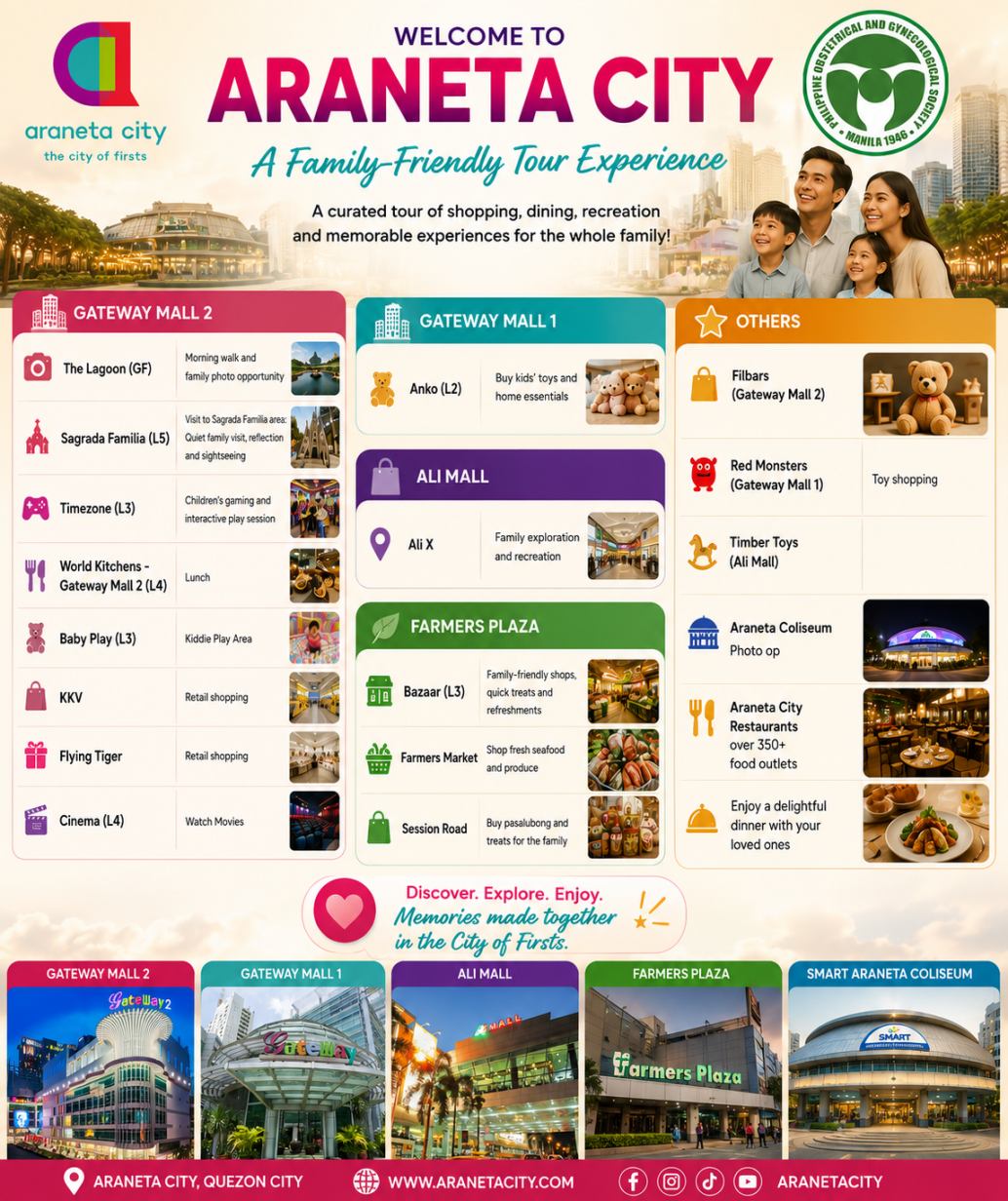 Welcome to Araneta City — A Family-Friendly Tour Experience